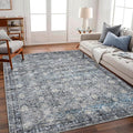 Area Rug 6'x9' Washable Vintage Traditional Floor Cover Thin Retro Kitchen by CHAMPLANT