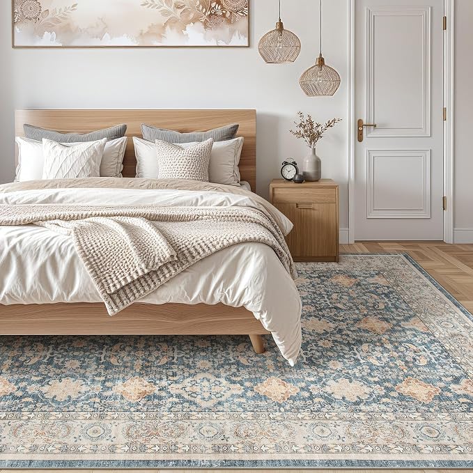 Vintage Living Room Area Rug 8x10 - Image 6