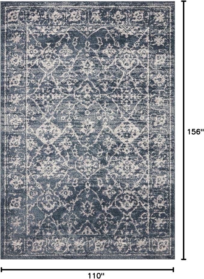 Loloi Magnolia Home by Joanna Gaines Gigi Collection GIG-02 Navy/Stone 9'-2" x - Image 2