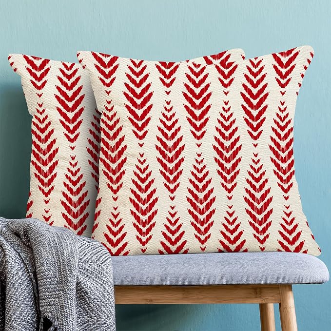 BETGINY Boho Pillow Covers 18 x 18 Inch Pack of 2 - Image 4
