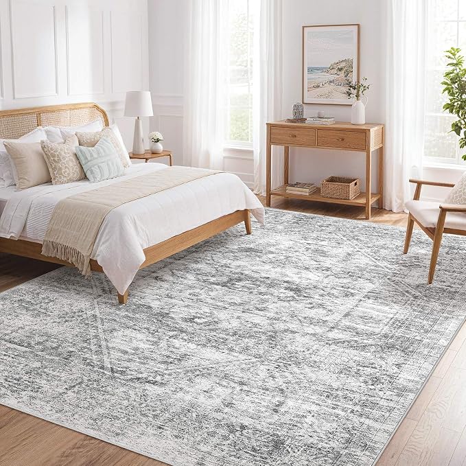 Vintage Living Room Area Rug 9x12 - Image 8