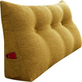 Wedge Headboard Pillow Dorm Room Reading Pillow Back Support by HOMECOZY