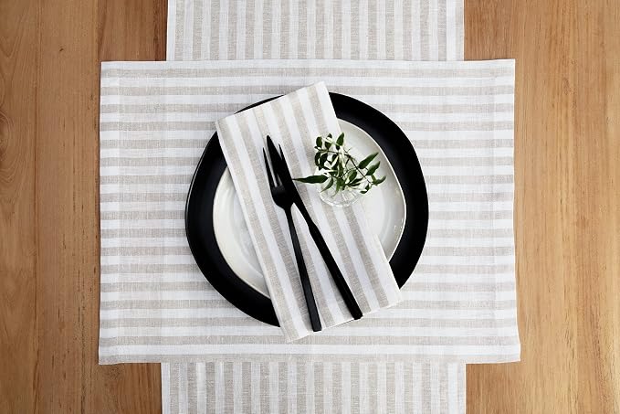 Solino Home Linen Table Runner 120 Inches Long - Image 9