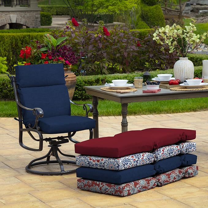 Arden Outdoor Chair Cushion, 21 x 20, Rain-Proof, Fade Resistant 20 x 21 - Image 5