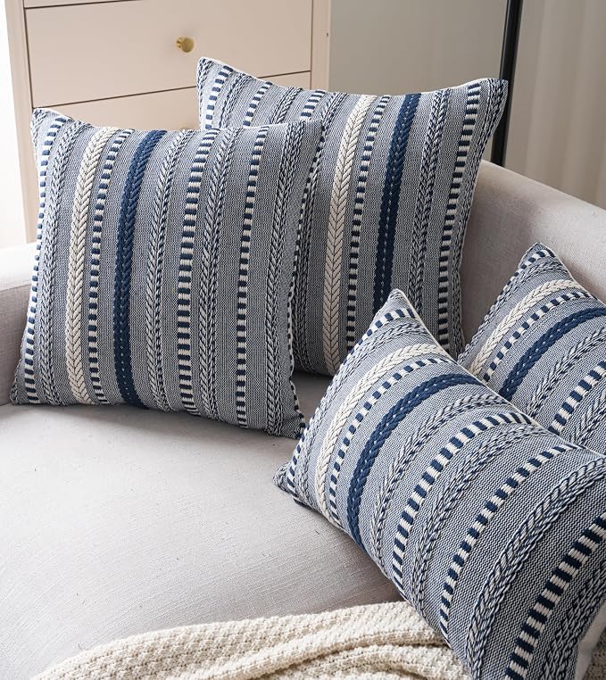 Boho Lumbar Pillow Covers 14x36 Long, Farmhouse Decorative Couch Pillow Cases - Image 5