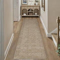 2x8 Light Brown Area Rug Runners by PureCozy