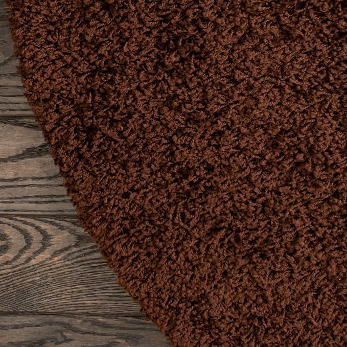 Unique Loom Solid Shag Collection Area Rug - Image 8