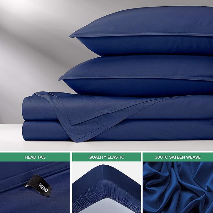 Pure Bamboo Full Sheets, Genuine 100% Organic Viscose Derived from Bamboo Bed - Image 6