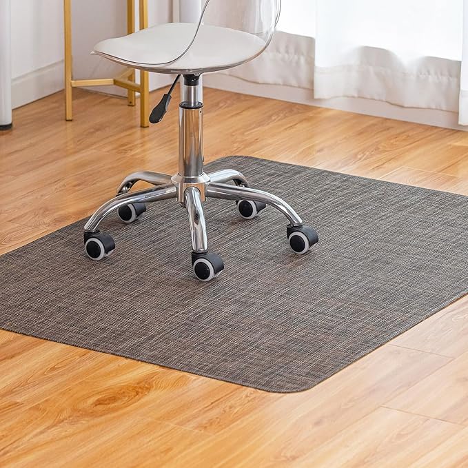 Office Chair Mat for Hardwood Floor Under Desk Computer Rolling Chair Mat for by BAROYAL