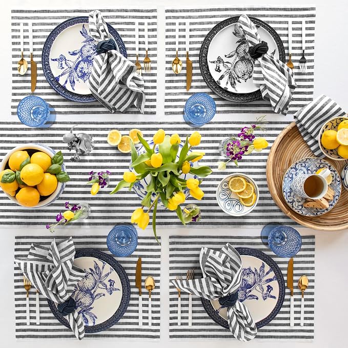 Solino Home Linen Table Runner 36 Inches - Image 3