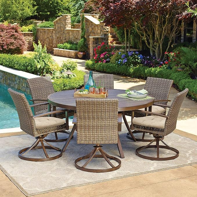RACE LEAF 4 Pack 17x17 Inch Patio Chair Cushions, Thickened Seat Cushions - Image 8