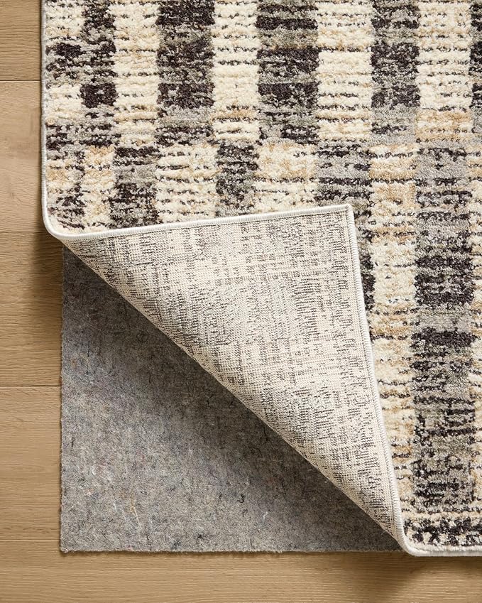 Loloi Jeremiah Brent Bleecker Collection BLE-03 Beige/Stone 2'-7" x 10'-0" - Image 7