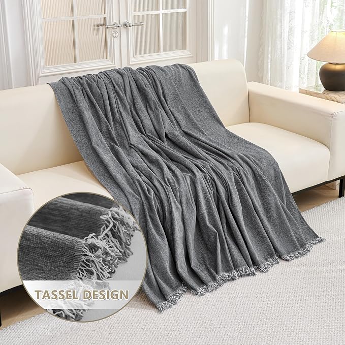 MYSKY HOME Couch Covers for 3 Cushion Couch Sofa, Sectional Couch Cover L Shape - Image 4