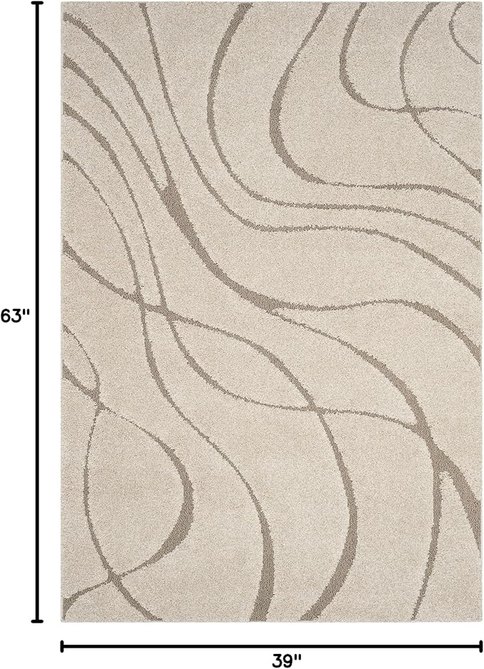 SAFAVIEH Florida Shag Collection Accent Rug - Image 2