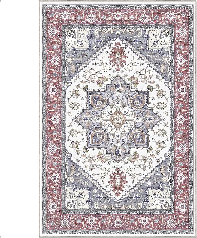 OPPODREAM Thin 6x9 Area Rugs, Washable Rug 6x9 - Image 9