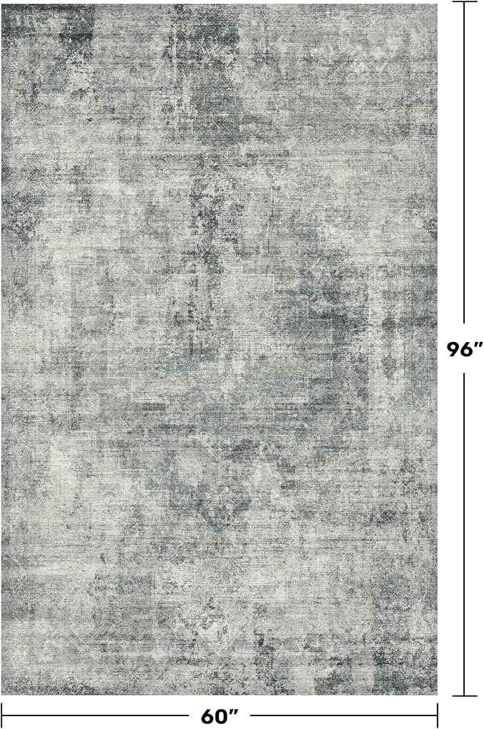 5x8 Large Entryway Rug Washable - Image 2