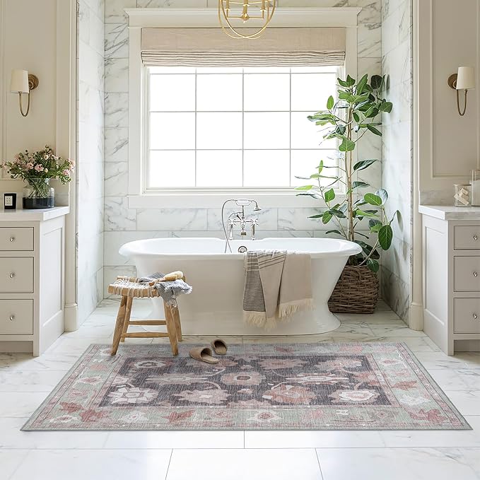 Fame Living Green Oushak Rug, Extra Large Area Rugs - Image 9