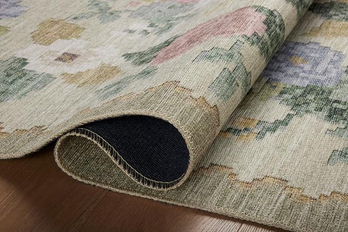 Loloi Rifle Paper Co. Rosa Collection RSA-02 Cream/Multi 8'-4" x 11'-6" Area Rug - Image 6