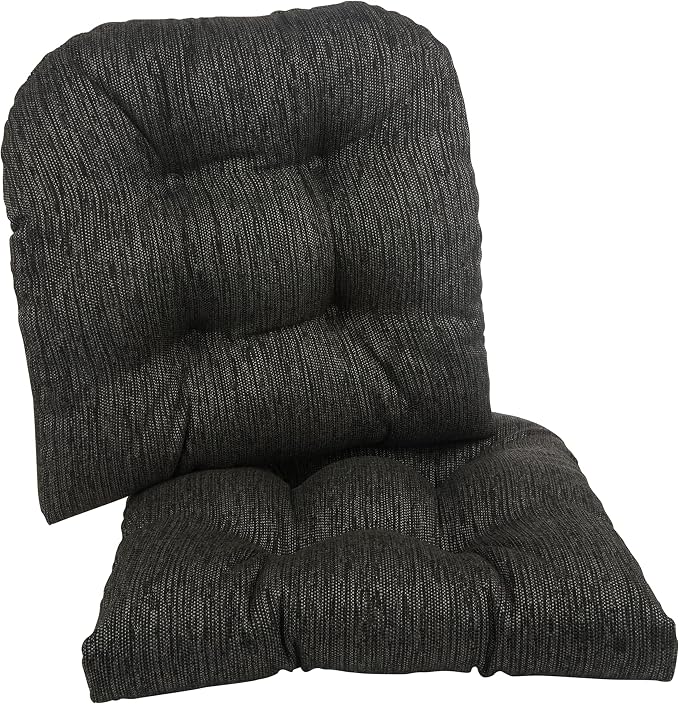Klear Vu Gripper Overstuffed Universal Non-Slip Dining Chair Cushions by KlearVUHomeTextiles