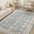Vintage Living Room Area Rug 6x9 by COTILED