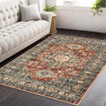Lahome Oriental Area Rug, 3x5 Washable Rugs by Lahome