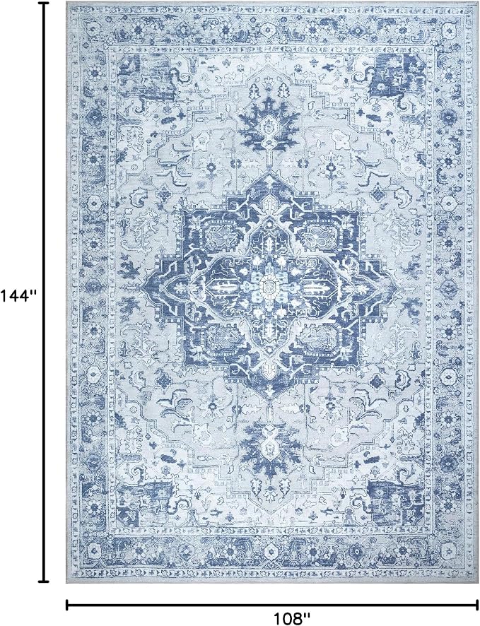 Bloom Rugs Washable Non-Slip 9' x 12' Rug - Image 2