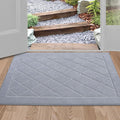 BEQHAUSE Dirt Trapper Door Mat 24" x 36", Doormat Non-Slip Entryway Rugs by BEQHAUSE