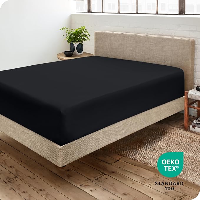 Bare Home Fitted Bottom Sheet Twin Extra Long - Image 4