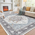 OPPODREAM Thin Area Rugs 9x12 Living Room, Washable Rugs 9x12 by OPPODREAM