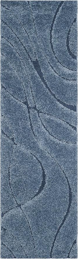 SAFAVIEH Florida Shag Collection Runner Rug by SAFAVIEH