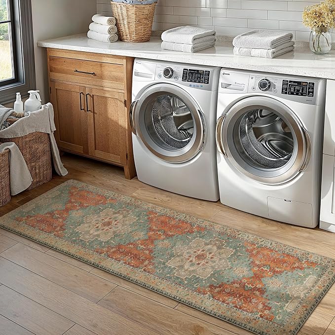GENIMO Kitchen Mats for Floor 2PCs, Washable Anti Fatigue Mat for Cushioned - Image 6