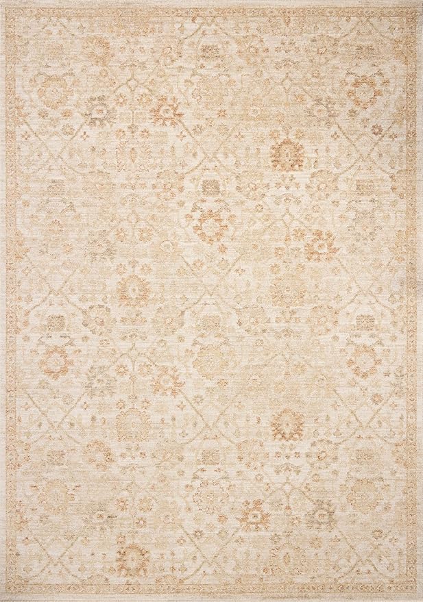 Loloi Chris Loves Julia Palma Collection PLM-04 Natural/Spice 2'-7" x 10'-0" - Image 2