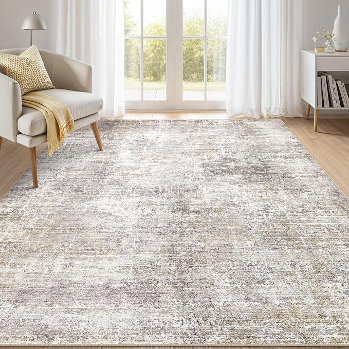 Abstract Living Room Rug 7x9 by kakania