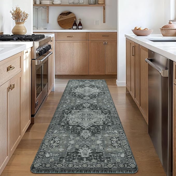 GENIMO Kitchen Mats for Floor, Washable Anti Fatigue Mat for Cushioned - Image 3