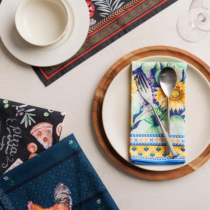 Maison d' Hermine Cloth Napkins Set of 4 100% Cotton Soft & Durable Everyday - Image 9