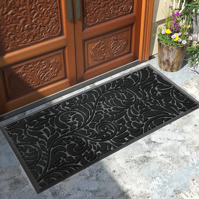 Yimobra Large Door Mat Outside Entrance 47x24, Waterproof Sturdy Outdoor Mats by Yimobra