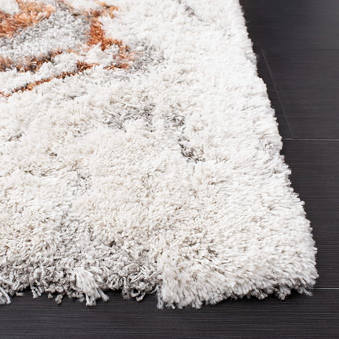 SAFAVIEH Horizon Shag Collection Runner Rug - Image 3