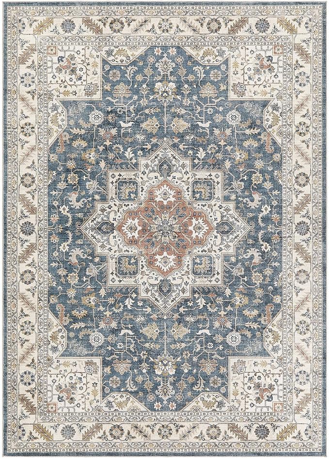 Vintage Living Room Area Rug 10x14 - Image 9