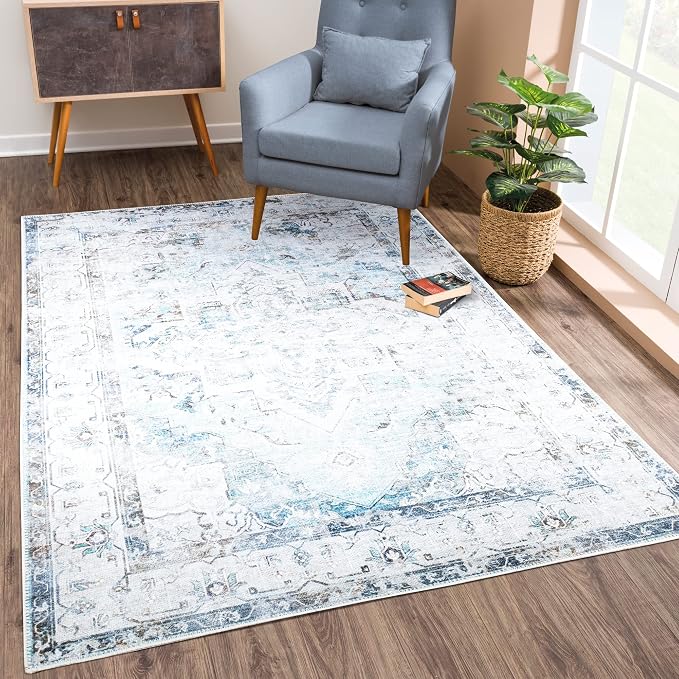 Bloom Rugs Washable Non-Slip 4' x 6' Rug by BloomRugs