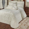 Touch of Class Camelot Luxury Bedding | Neutral Soothing Ivory | Matte Satin by TouchofClass