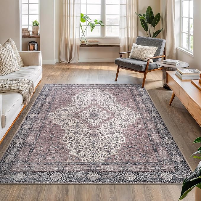Bloom Rugs Washable Non-Slip 5' x 7' Rug by BloomRugs