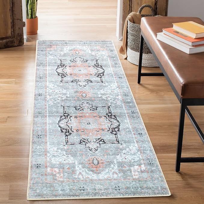 Bloom Rugs Washable Non-Slip 12 ft Runner by BloomRugs