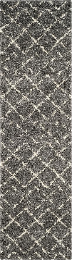 SAFAVIEH Arizona Shag Collection Runner Rug - Image 3