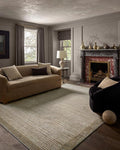 Loloi Jeremiah Brent Bleecker Collection BLE-02 Sand/Charcoal 9'-2" x 13' Area by Loloi