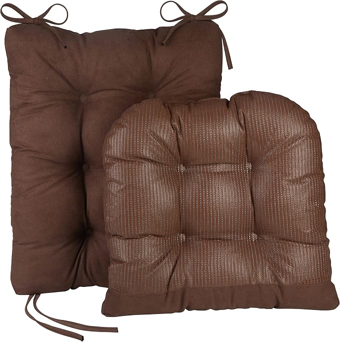 Klear Vu Omega Non-Slip Rocking Chair Cushion Set, Assembled in USA, Thick - Image 2