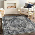 Area Rug 5'x7' Washable Rug Traditional Floor Cover Thin Retro Kitchen Indoor by CHAMPLANT