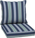 Arden Outdoor Deep Seat Cushion Set, 24 in x 24 in, Weather-Proof, Rain-Proof by ARDEN