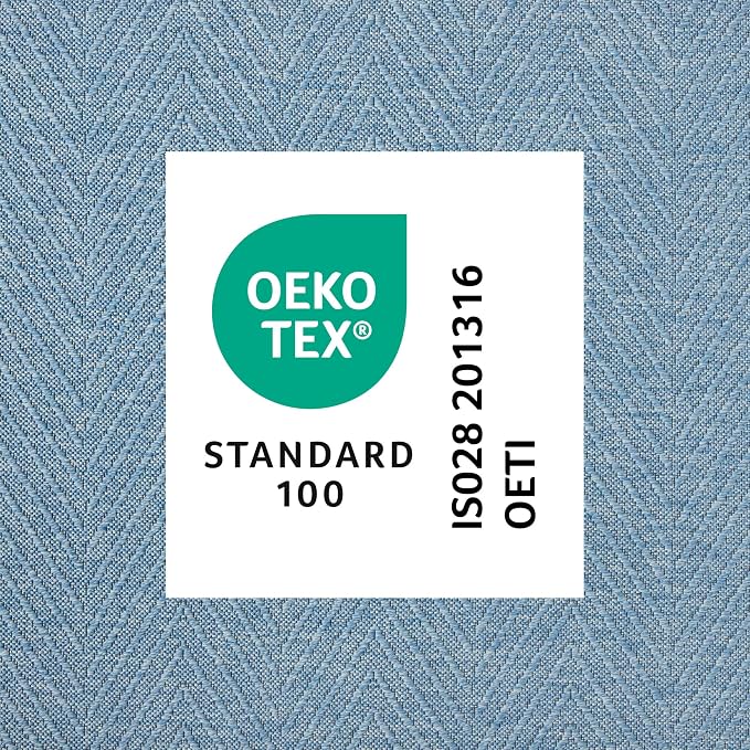TOWN & COUNTRY BASICS Pax Herringbone Textured Solid Everwash® Washable Area Rug - Image 11