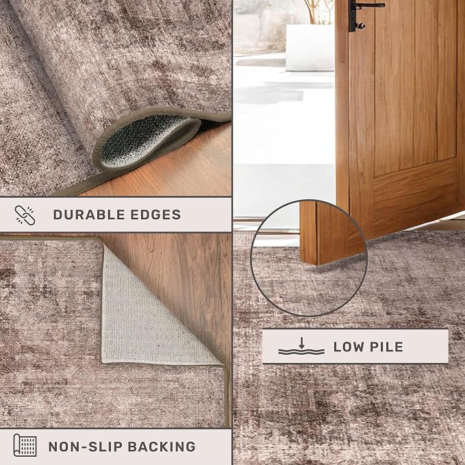 Brown Living Room Rug 8x10 - Image 5