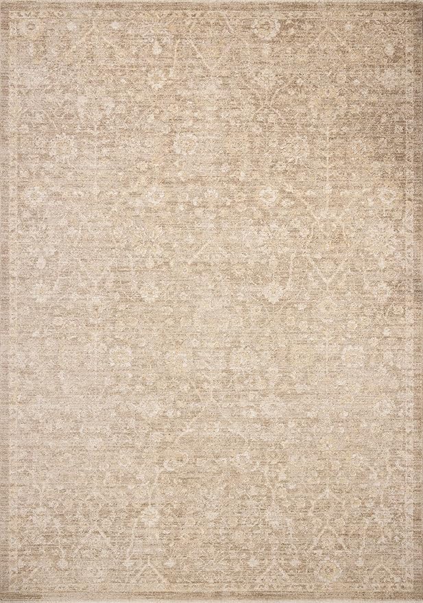 Loloi Chris Loves Julia Palma Collection PLM-01 Bark/Natural 3'-6" x 5'-6" - Image 2